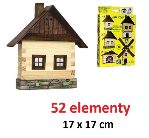 WALACHIA 3D MODEL DO SKLEJANIA CHATKA DREWNO EKO
