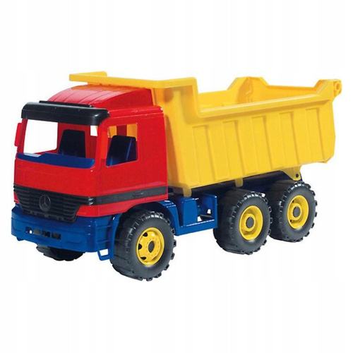 Duża Wywrotka Mercedes Lena Auto 100Kg Jeździk