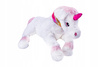 Pluszowy Jednorożec Biały z Efektami Dźwiękowymi 60 cm