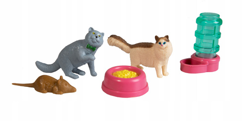 Zestaw Mystery Box Drapak Z Figurkami Kotów I Akcesoriami