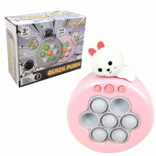 Gra Zręcznościowa Pop It Popit Antystresowa Króliczek / Astronauta