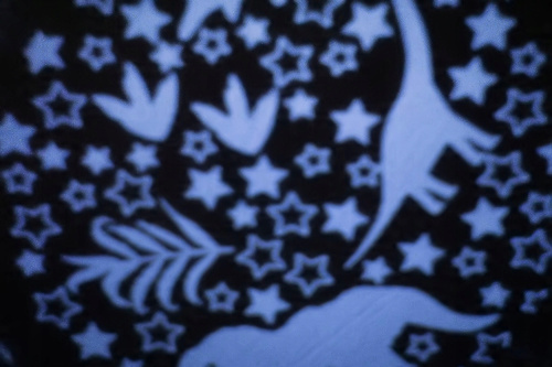 Projektor Lampka Z Motywem Dinozaura Zmienne/ Stałe Kolory Na USB Zielona