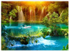 Diamentowa Mozaika Wodospad W Dolinie 30x40 Cm Kreatywne Diamenty