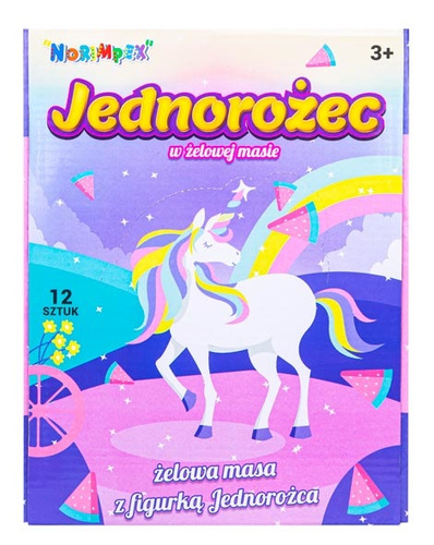 Slime Masa Żelowa Z Jednorożcem W Środku 4 Rodzaje Z Figurką Jednorożca