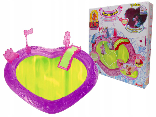 Lodowisko Świecące Kucyk Figurka + Akcesoria Filly