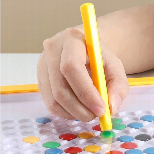 Magnetyczna Tablica Mozaika Króliczek Układanka Montessori Dla Dzieci