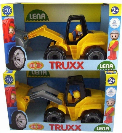 Lena Truxx Koparko Spycharka Samochód Auto 37Cm