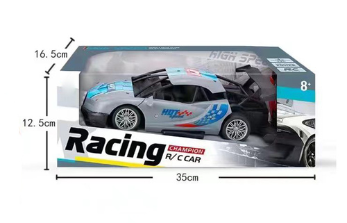Auto Zdalnie Sterowane Sportowy Samochód Racin R/C Car Z Spoilerem