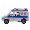 Auto Metalowe Ambulans Pogotowie Autko Polskie Dźwięki 11 Cm