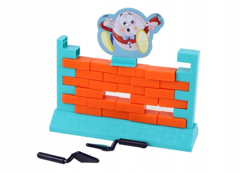 Zburzenie Muru Gra Zręcznościowa Ustawianie Cegiełek Spadające Jajko