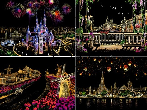 ZDRAPYWANKA 40X28 MIX kOPERTA PAK 200