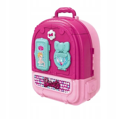 Domek Dla Lalek Toaletka Dziecięca W Mobilnym Plecaku 3 W 1