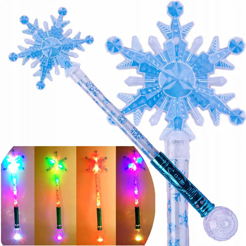 Różdżka Lodowej Księżniczki Świecąca 55 Cm