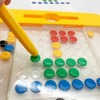 Magnetyczna Tablica Mozaika Układanka Montessori Dla Dzieci Karty