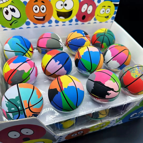 Piłeczka Miękka Hi-Bounce Sportowa Odbijająca Się Antystresowa