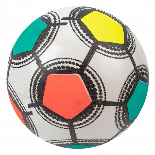 Piłka Kolorowa 22 cm Świecąca Do Napompowania
