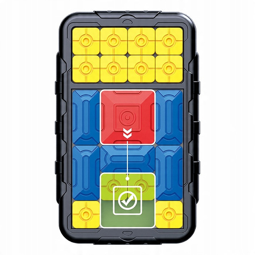 Gra Planszowa Gra Magnetyczne Tetris Magnetyczna Łamigłówka Logiczna