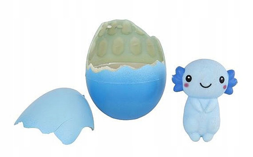 Jajko Jajo Rosnący Aksolotl Wykluwający Z Jajka