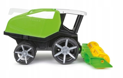 Auto Truxx Kombajn Zielona Z Figurką Kierowcy Lena Zabawka Dla Dzieci