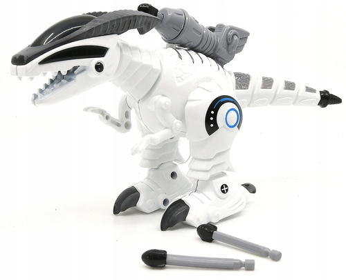 Metalowy Dinozaur Powtarzający Światło/Dzwięk