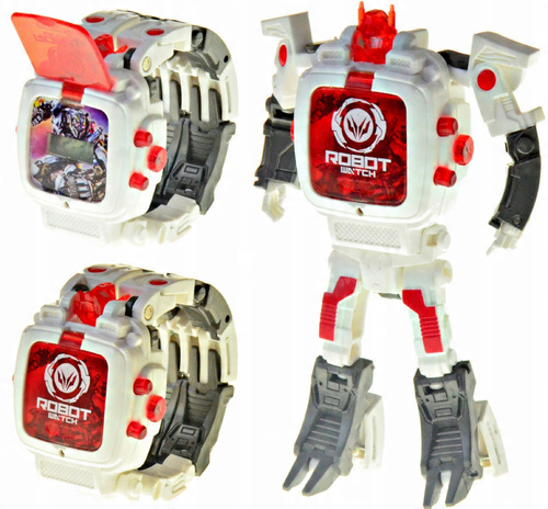 Figurka W Zegarku Transformujący Się Zegarek W Figurkę Dla Dziecka