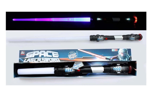 MIECZ ŚWIELNY SPACE LASER Z WIBRACJAMI