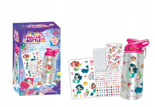 Bidon Butelka Zestaw Kreatywny Do Malowania Diamentowymi Zdobieniami 500 Ml