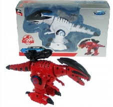 Metalowy Dinozaur Powtarzający Światło/Dzwięk