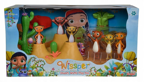 Wissper Świat Pustyni Zestaw Figurek + 3 Surykatki