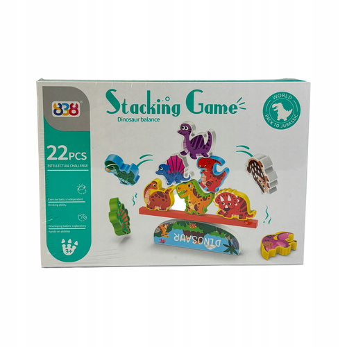 Gra Zręcznościowa Rodzinna Układanka Dinozaury Spadajace Z Równoważni