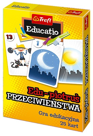 Karty do gry Trefl Edukacyjne Piotruś Przeciwieństwa