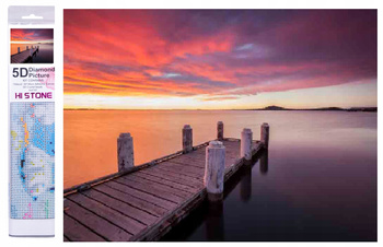 DIAMENTOWA MOZAIKA HAFT DIAMENTOWY ILLAWARRA LAKE