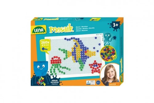 Lena Zestaw Mozaika Transparentna 260El Ukłądanka