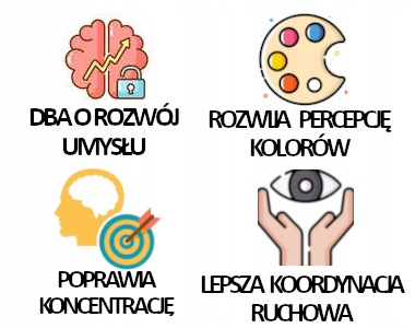 MALOWANIE PO NUMERACH KOLOROWA SOWA 40x50 RAMA