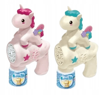 Aparat Pistolet Do Baniek W Kształcie Jednorożca Wytwarzający Bańki