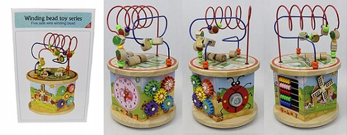 Drewniany Labirynt - Podstawa Walec