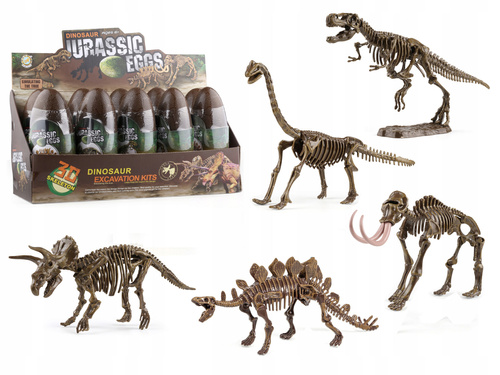 Skamielina Dinozaura Z Modelem Dinozaura Do Złożenia Z Zestawem Narzędzi