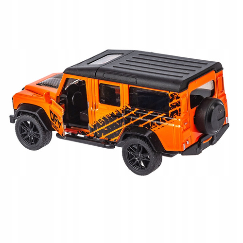AUTO AUTKO SAMOCHÓD POJAZD JEEP OFF-ROAD TERENOWY METALOWA ZABAWKA