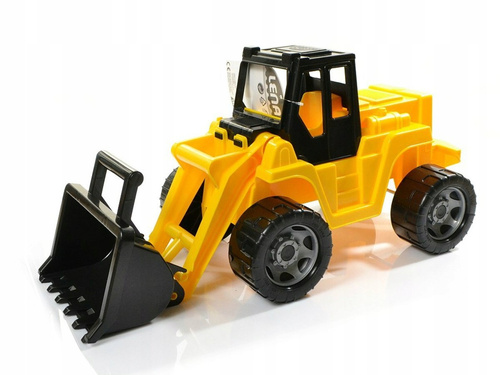 Pojazd Lena Ogromny Spychacz Buldożer Wytrzymały Do 100Kg Żółty
