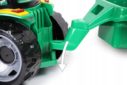 Duży Samochód Traktor Ciągnik Z Przyczepką 90 Cm Lena Ozdobne Opakowanie