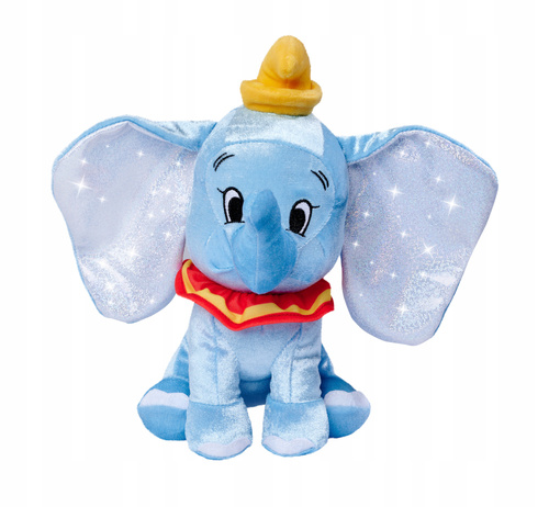 Pluszowy Słoń Dumbo Maskotka Simba 25 cm Disney 100 Lecie Błyszczące Uszy