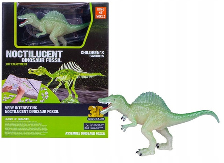 Skamielina Fluo Dinozaur Zielony Zabawa W Arecheologa Dla Dzieci