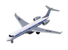Samolot Pasażerski Model Samolotu CRJ-200 Q400 B787 Napęd Pull Back 19 Cm
