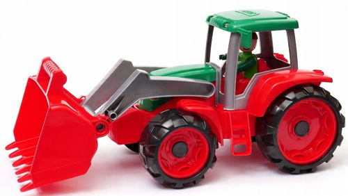 Auto Samochód Pojazd Duży Spychacz Z Podnoszonym Ramieniem 34 Cm Lena