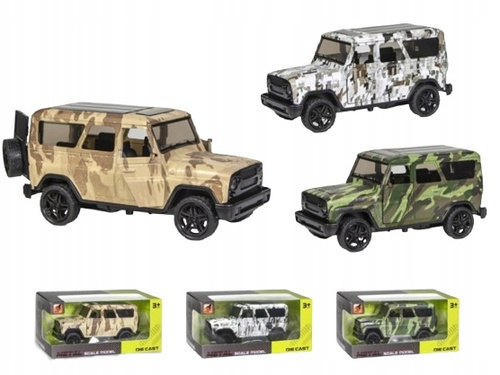 Auto Metalowe Jeep Wojskowy Z Efektami Dźwiękowymi Świetlnymi