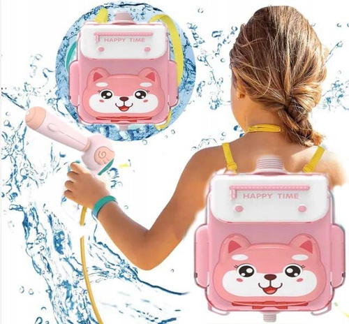 Pistolet Na Wodę Wraz Z Plecakiem Piesek Happy Time Magazyn Wody