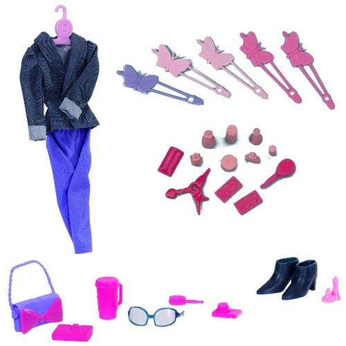 Lalka Simba Steffi + Garderoba Z Ubraniami