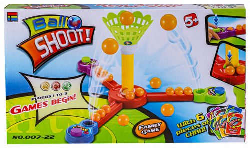 Gra Strzelanie Kulkami Zręcznościowa Gra Rodzinna Koszykówka
