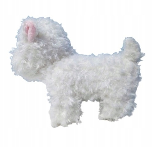 Maskotka Piesek West Biały Kudłaty Do Zabawy I Opieki Przez Dzieci