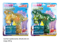 APARAT DO BANIEK DINOZAUR PRZEZROCZYSTY BLISTER PAK 48/96